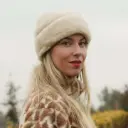 Bonnet en laine - Latte - Adultes