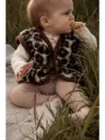  Gilet en laine - Enfant - Léopard - Édition Limitée